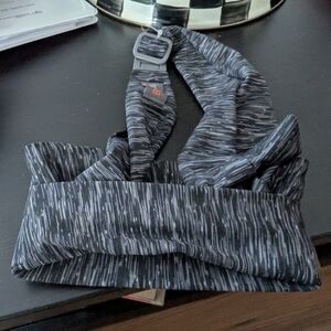 Chic Black and Gray Women's Belt